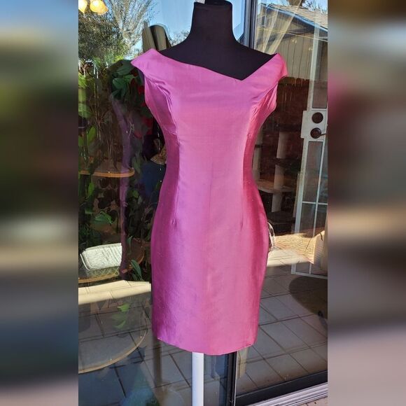 David Fielden asymetrical silk dress - Picture 17 of 17